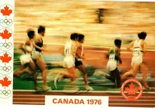 Canada 1976, Track & Field Postcard