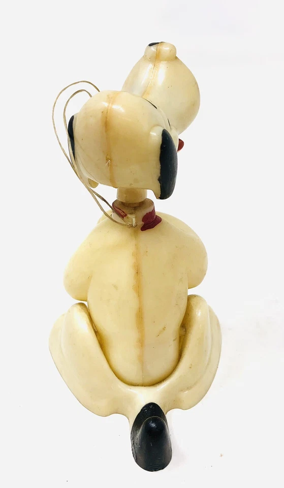 Vtg Chex Cereal Premium Toy Dog w/ Magnetic Bone Bobble Head Figure Snoopy KP21 - Image 3 of 4