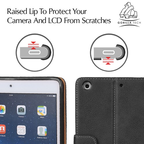 Leder iPad Case Smart Cover Pro 13/12.9/Air 11/10.9/10.2/9.7 Air2/Mini 6/5/4/3 - Bild 15 von 64