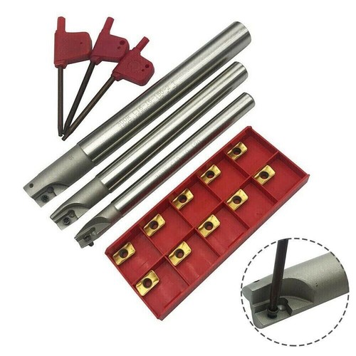 Herramienta de soporte de molino de extremo indexable BAP 300R C10-10+C12-12+C16-16 CNC +10 piezas APMT1135 - Imagen 9 de 9