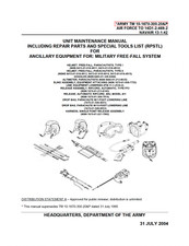 284 Page TM 10-1670-300-20&P ANCILLARY EQUIPMENT MILITARY FREE FALL on Data CD