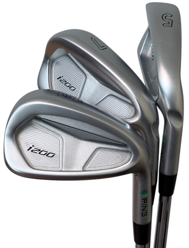 Ping i200 Irons 5, 7 & 9 Iron - Half Set - Project X Rifle 5.0 Shafts - Green