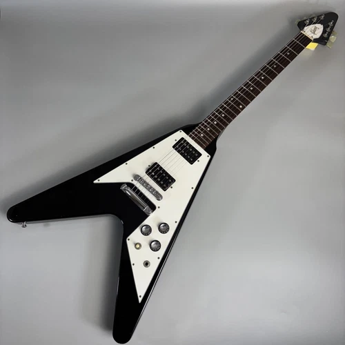 Gibson USA Flying V 67 Ebony 1998 Electric Guitar Used Shipping From Japan