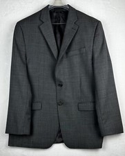 Lauren Ralph Lauren Men  s 42R Gray Wool 2 Button Notch Lapel Blazer EUC 