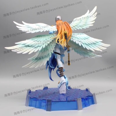 Digimon Adventure Angemon Angewomon 28CM PVC Figure Statue w/box
