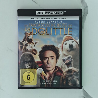 Die fantastische Reise des Dr. Dolittle (2020) 4K Ultra HD - Robert Downey Jr.