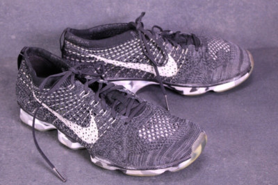 Nike Zoom Flyknit Laufschuhe Sneaker Damen Gr. 40 schwarz weiß Mesh PSH746
