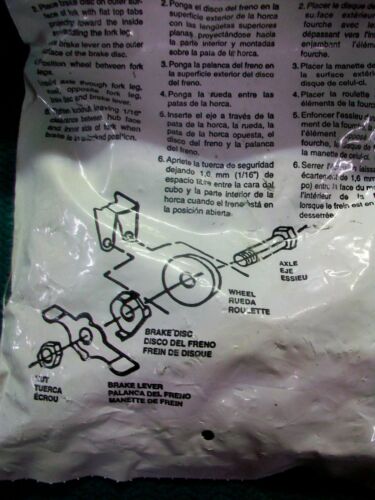 KIT FRENO RUEDA 4, 5,6 IN. ZINCADO - Imagen 2 de 5