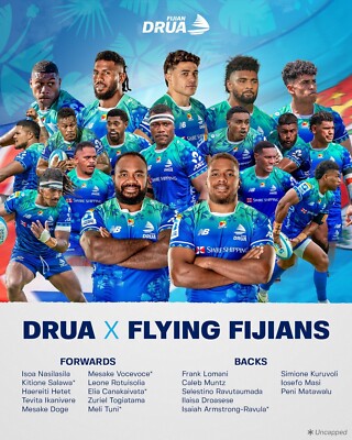 FIJIAN DRUA RUGBY TEAM POSTER,BARGAIN,4