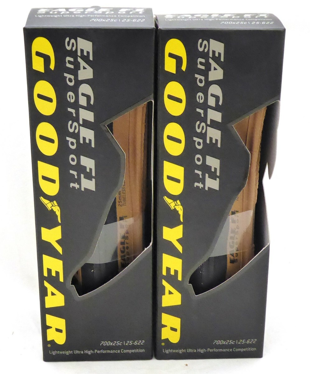 【新品】GOODYEAR EAGLE F1 supersport 700×25c Goodyear Eagle F1 SuperSport Tube Type 700x25 Cycling Road