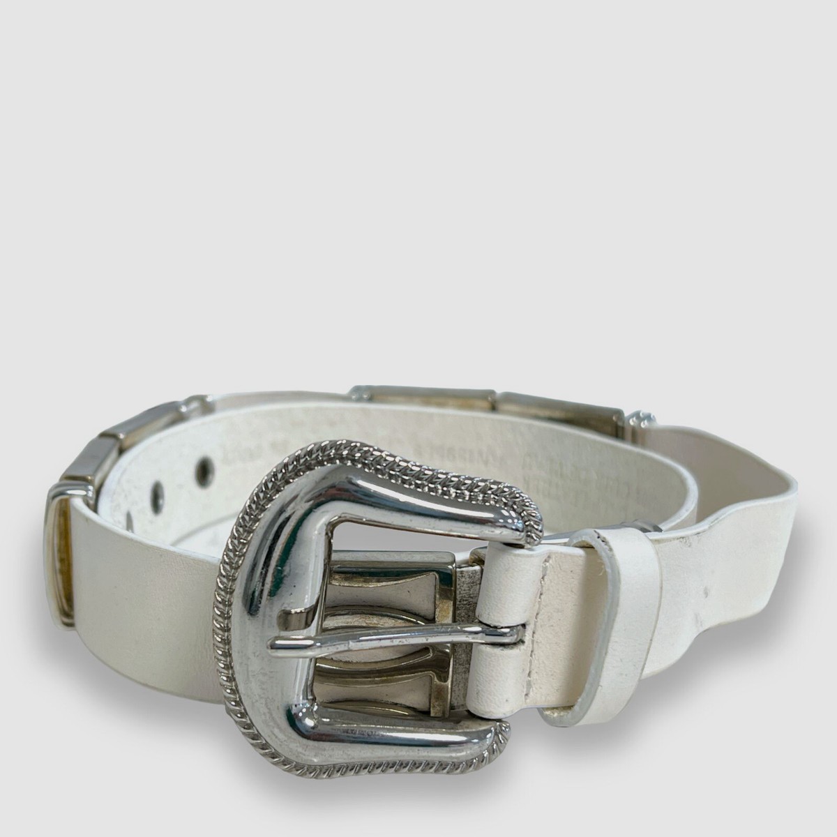 The Kooples Women\'s Leather Belt with Vintage Buckle Size 1 (US S) 10754 $210 The Kooples Women main image 2