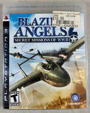 Tested Works PS3 Blazing Angels 2 Secret Missions of WWII Game CIB w/ Manual