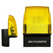 LAMPEGGIANTE LED 12 24 230V 220V CON ANTENNA 433MHZ INCORPORATA PER CANCELLO AUT