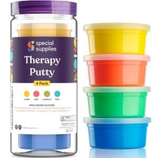 Therapy Putty for Teens and Adults - Resistive Hand Exercise Stress Relief Th...