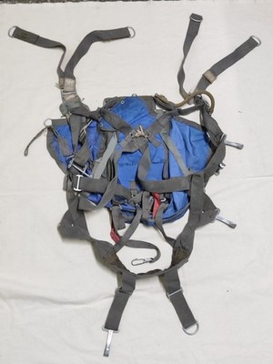 Vintage Soviet Parachute D-6 Series 4 Backpack + Suspension System