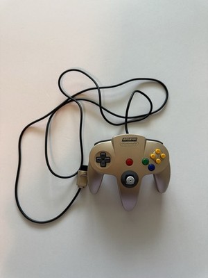 Nintendo 64 Gold NINTENDO POWER 100 Controller N64 Authentic