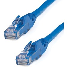 StarTech 9 ft Blue Cat6 Cable with Snagless RJ45 Connectors - Cat6 Ethernet