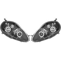 Designsch. Passend FüR Set Grechtsfiat Punto Baujahr 05-10.08 Klarglas/Schwarz