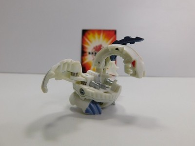 Bakugan Battle Brawler White Naga 650G DS Exclusive With Light Burst Gate Card