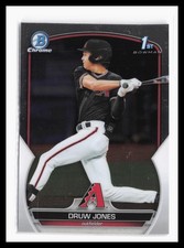 2023 Bowman Chrome Prospects #BCP-25 Druw Jones Arizona Diamondbacks RC 1st 5