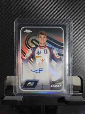 2024 Topps Chrome Formula 1 Roman Stanek Trident Autograph CAC-STA Card