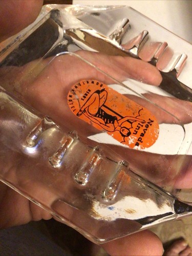GLAS WERBUNG ASCHENBECHER NEVADA INN RENO DOWNTOWN BADEANZUG MÄDCHEN SELTEN, NV - Bild 9 von 9