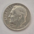 1958-D 90% Silver Roosevelt Dime ~ Average Circulation