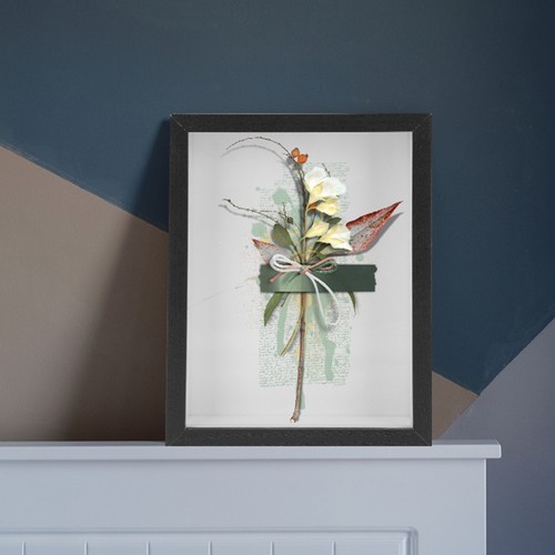 Dried Flower Storage Frame Lovers Material for DIY Preservation Displaying - Picture 5 of 12