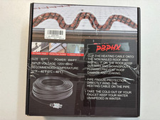 Self Regulating Heating Cable 80 FT - 8W/FT