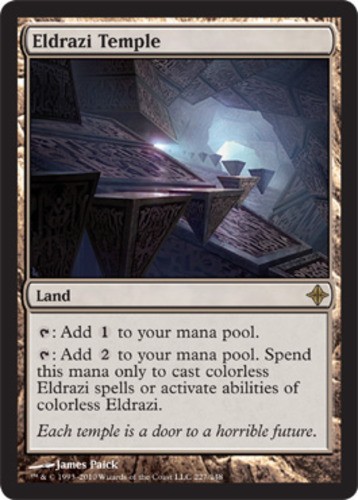 Eldrazi Temple 227 Rare Rise of the Eldrazi