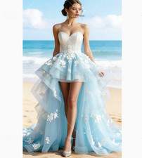 Beach Wedding Dresses 2026 Sexy Bohemain Bridal Gowns Florals Civil Boho Lace
