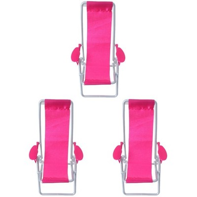  3 Pack Strandstuhl Klein Klappbar Puppenhauszubehör Und Möbel Puppenhausmöbel