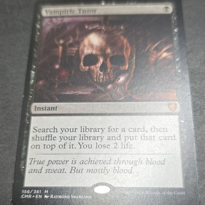 Vampiric Tutor Commander Legends 156/361 Mythic Black EA