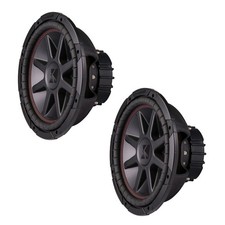  2 Kicker 43CVR124 Comp VR Car Audio Suwboofer Dual 4 Ohm 12" Sub CVR12 Pair