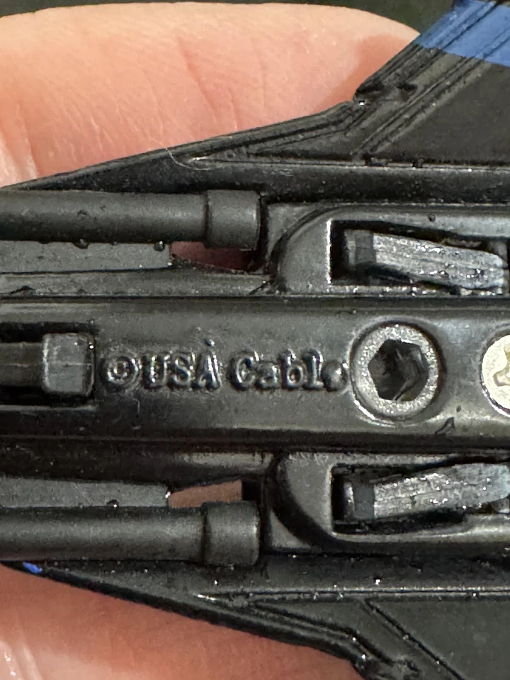 Battlestar Galactica Colonial Viper Mark II Black Stealth Titanium Apollo 3 pulgadas Foto 3 de 4