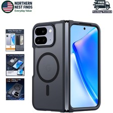 Translucent Matte Magnetic Phone Case for Pixel 10 Pro Fold - Shockproof Bumper