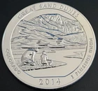 5 oz Silver 2014 GREAT SAND DUNES America the Beautiful ATB Coin 999 COLORADO CO