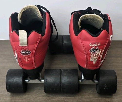Labeda Voodoo U3 Red “Red" Roller Skates Men’s Size 6 Skating Quads - Picture 5 of 10