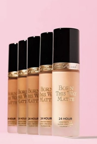 Too Faced RARE Born This Way Matte Foundation In Golden New In Box 💯 Authentic! - Picture 3 of 13