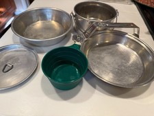 VTG 5 Piece Palco Camping Mess Kit Made in USA