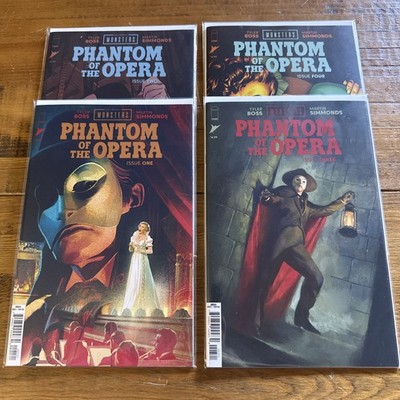Universal Monsters Phantom of the Opera #1-4 Complete Set Lot Cover B s 2026