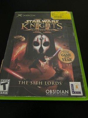 Star Wars Knights of the Old Republic II 2 Sith Lords (XBOX) Complete