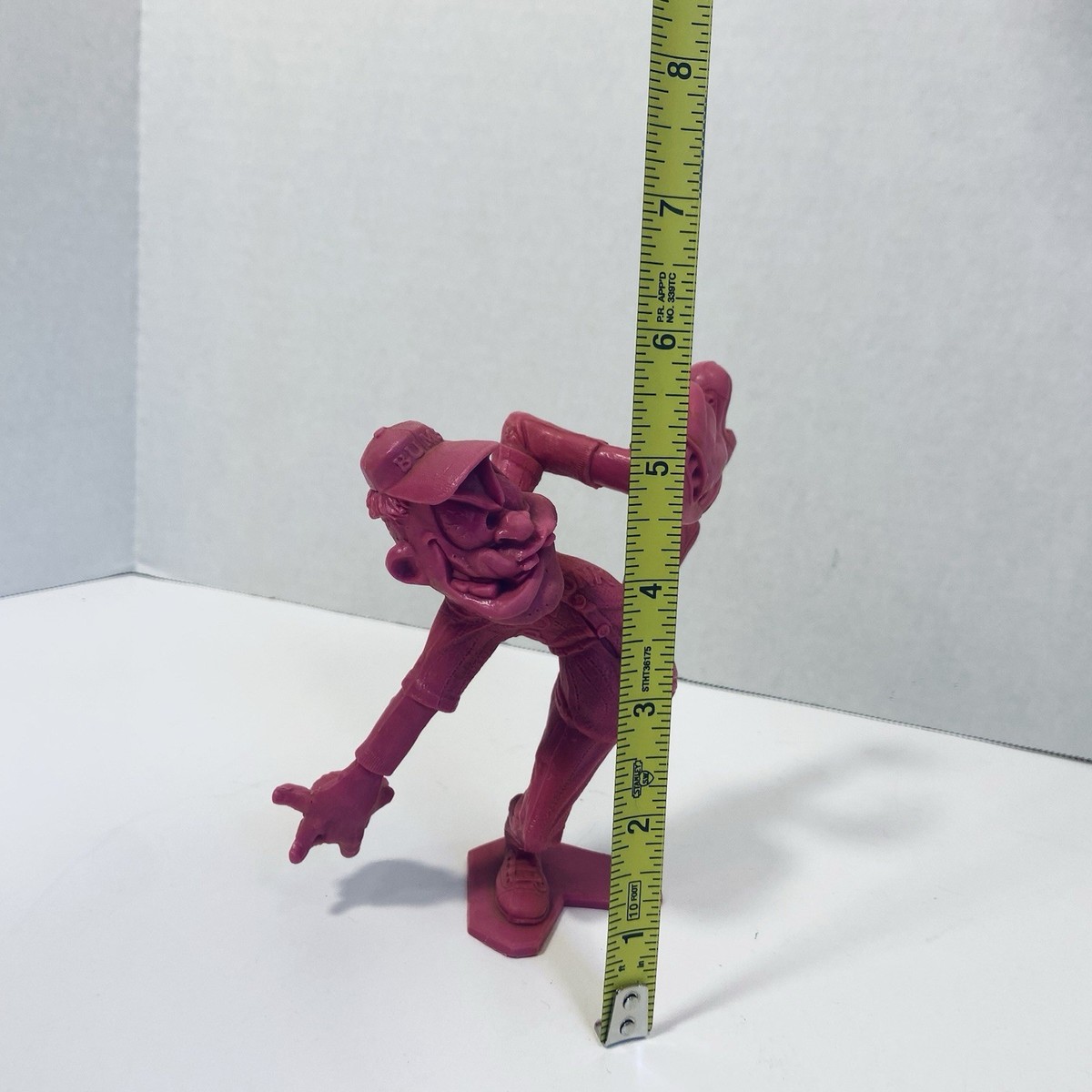1963 Marx Nutty Mads Bull Pen Boo Boo Baseball Figure 5