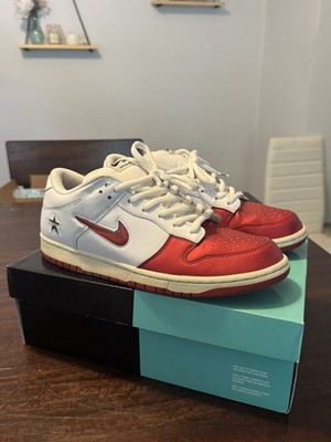 Size 11.5 - Supreme x Nike Dunk SB Low Varsity Red | eBay