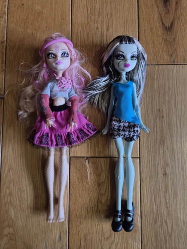 Monster High Doll Bundle x2 Joblot Frankie Stein Viperine Gorgon