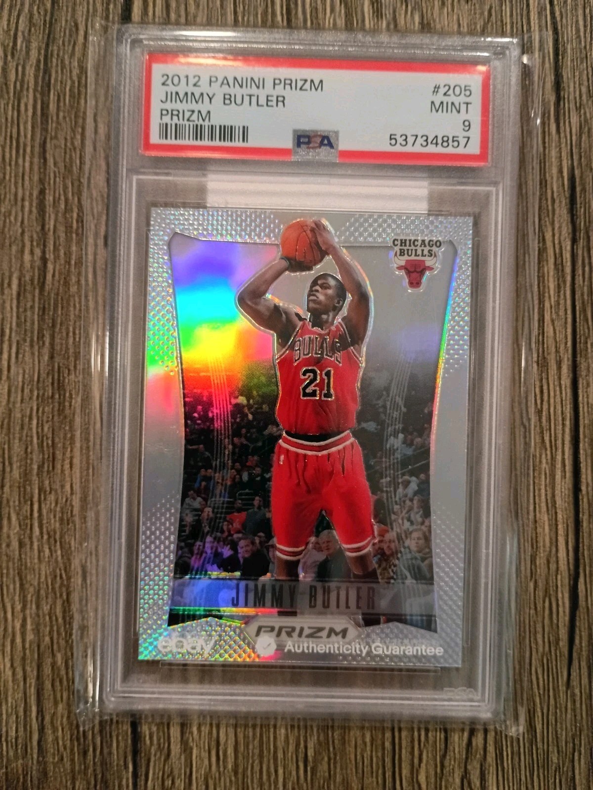 2012-13 Panini Prizm - Jimmy Butler #205 Silver Prizm (RC) PSA 9