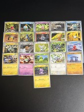 Yuka Morii Clay Pokemon Scarlet & Violet + Mega 21 Card Set All NM