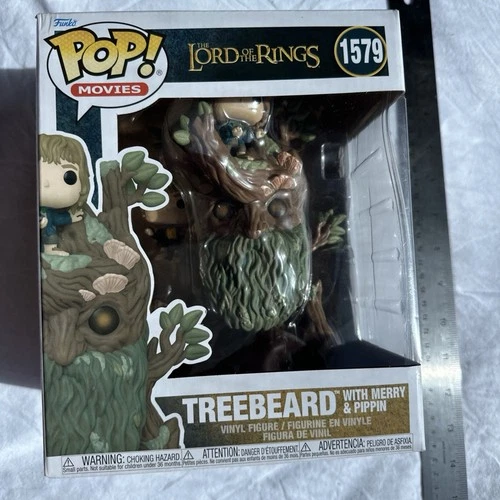 Funko Pop Merry & Pippin #1579 with 6" Treebeard Lord Of The Rings Tolkien