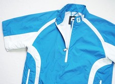 Footjoy Half Zip Pullover Winddichte Jacke Herren Kurzarm Oberteil Gr.M Medium