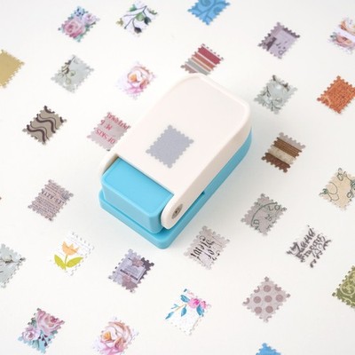 Mini Size Postage Stamp Paper Punch,0.5x0.6inch Craft punch for Scrapbooking